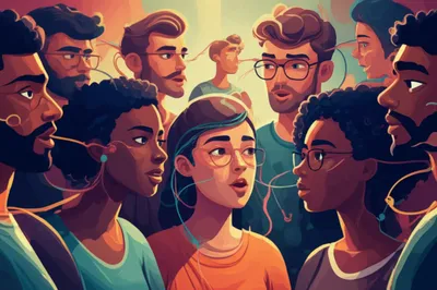 Illustration speech - Image 1