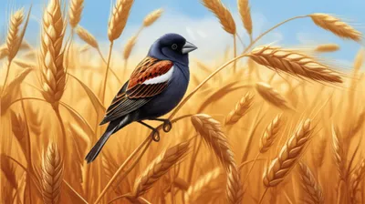 Illustration bobolink