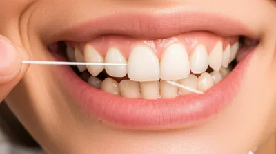 Illustration flossing - Image 1