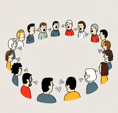 Illustration talking - Image 1