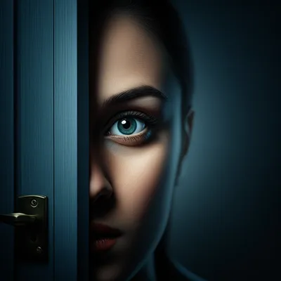 Illustration suspiciously