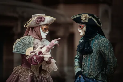 Illustration masquerade - Image 1