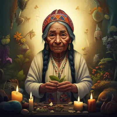 Illustration curandero