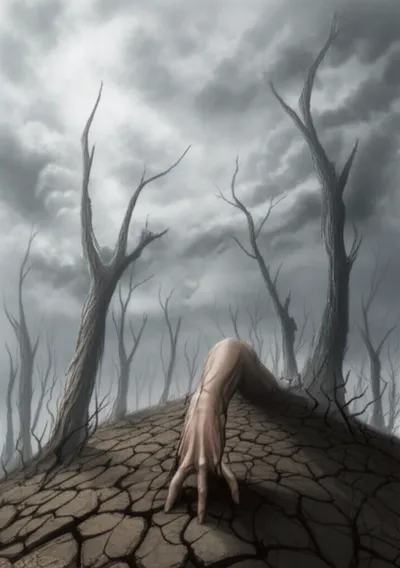 Illustration starved - Image 1