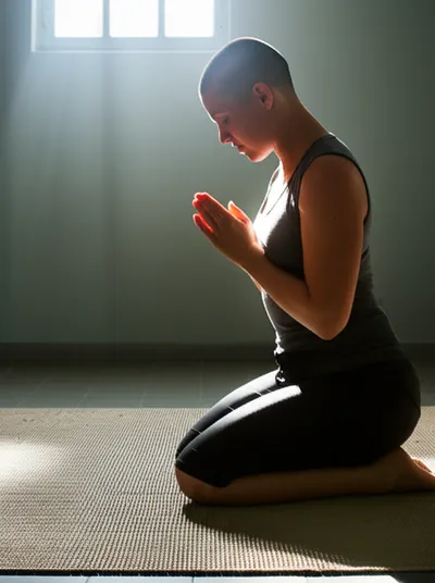 Illustration praying - Image 2