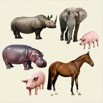 Illustration pachyderm