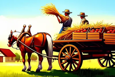 Illustration waggon - Image 1