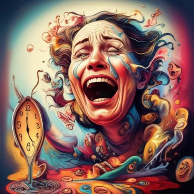 Illustration hysterical - Image 1