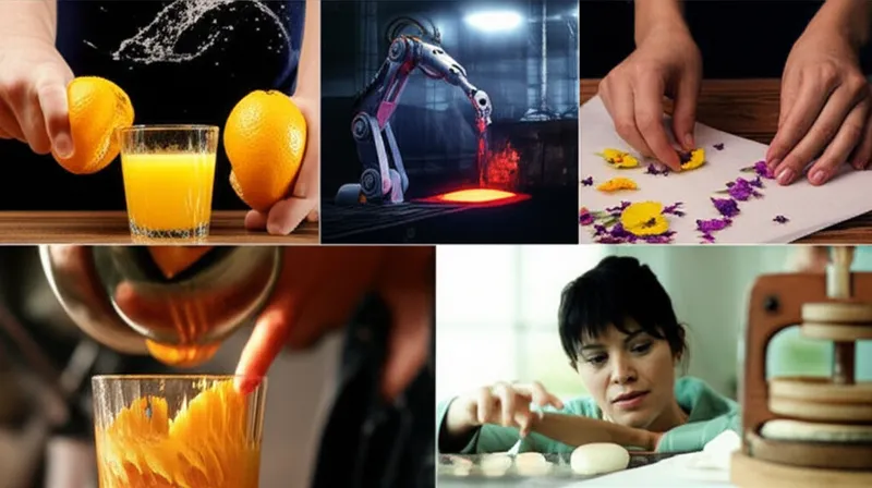 Illustration visuelle du mot « pressers » - Presseur, presse