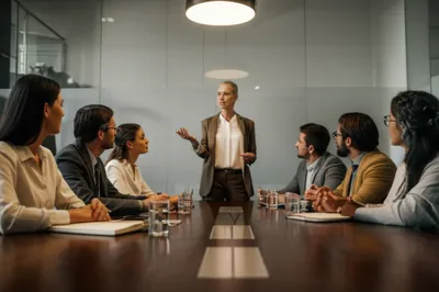 Illustration presiding