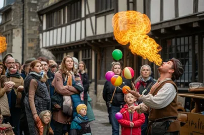 Illustration jongleurs - Image 1