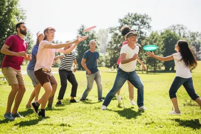 Illustration frisbees - Image 1