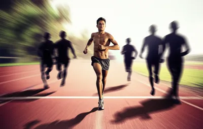 Illustration outdistanced