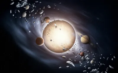 Illustration gravitation