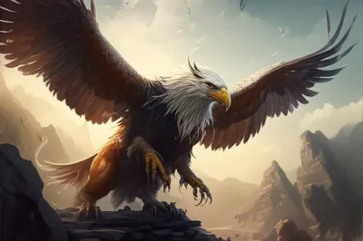 Illustration griffons - Image 1