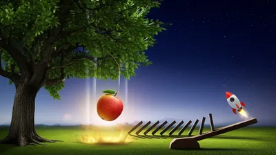 Illustration newtonian