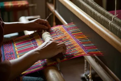 「weaver」の視覚的なイラスト - 織り手