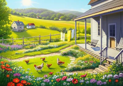 Illustration folksy - Image 1