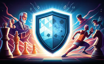 Illustration defending - Image 1