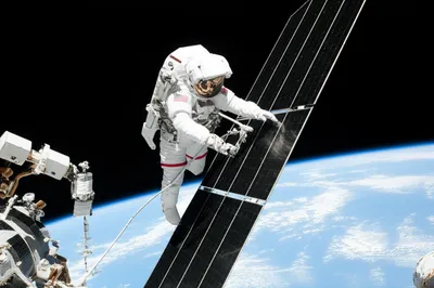 Illustration spacewalk