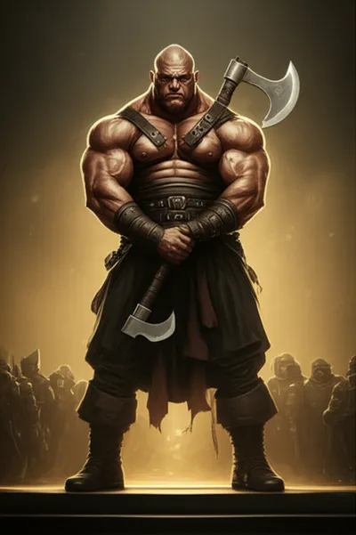 Illustration headsman