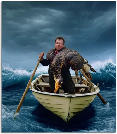 Illustration albatrosses - Image 1