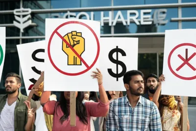 Illustration picketing