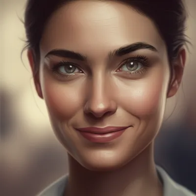 Illustration smirk - Image 1