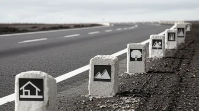 Illustration milepost - Image 1