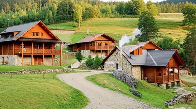 Illustration lodges - Image 1