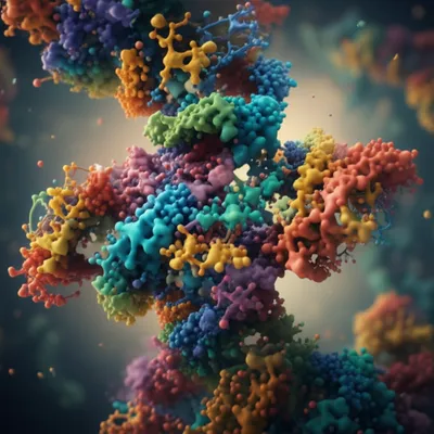 Illustration macromolecule