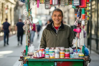 Illustration hucksters - Image 1