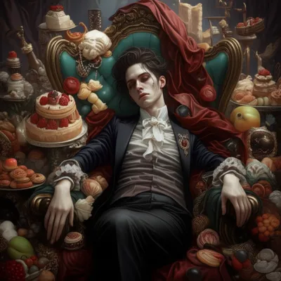 Illustration surfeit - Image 1