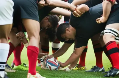 Illustration scrummage