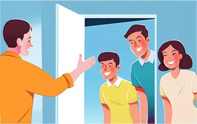 Illustration greeting - Image 1