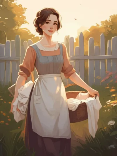 Illustration maiden - Image 1