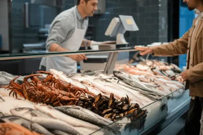 Illustration fishmonger - Image 1