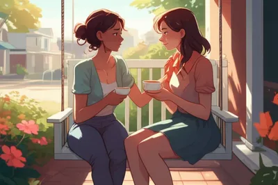 Illustration neighbour - Image 1