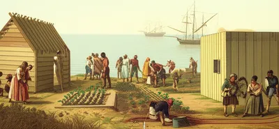 Illustration colonizing