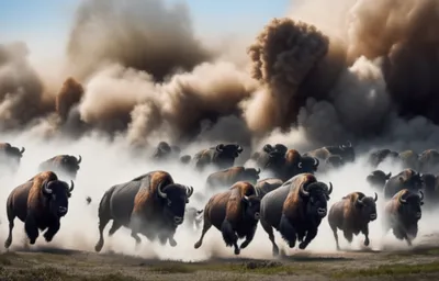 Illustration stampede - Image 1