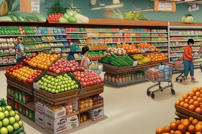 Illustration markets - Image 1