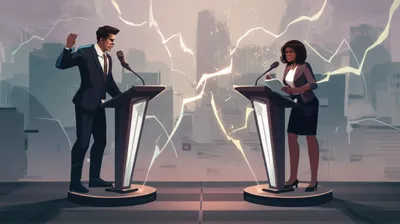 Illustration jousting - Image 1