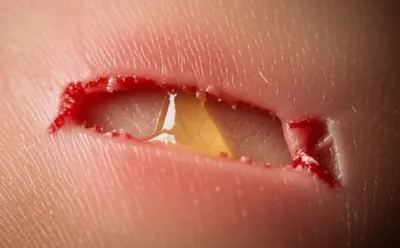 Illustration dehiscent