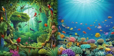 Illustration habitats - Image 1