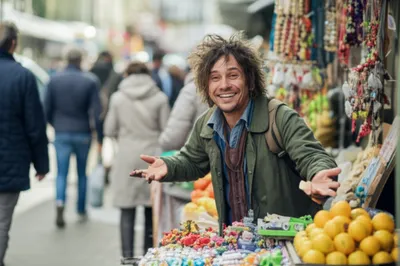 Illustration huckster - Image 1