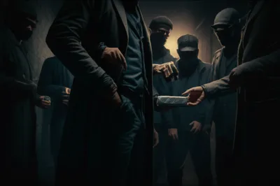 Illustration crooks - Image 1