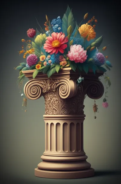 Illustration vase - Image 1
