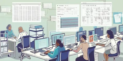 Illustration bureau - Image 1