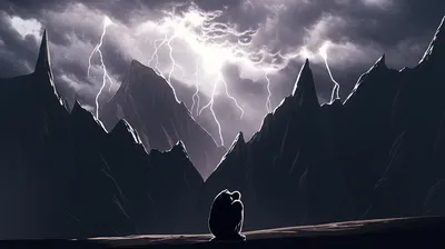 Illustration terrified - Image 1