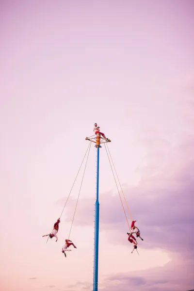 Illustration acrobats